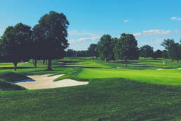 View of Winged Foot Golf Club in Mamaroneck, United States